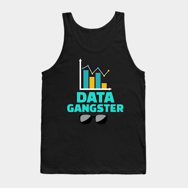 Data Gangster Tank Top by Teesson